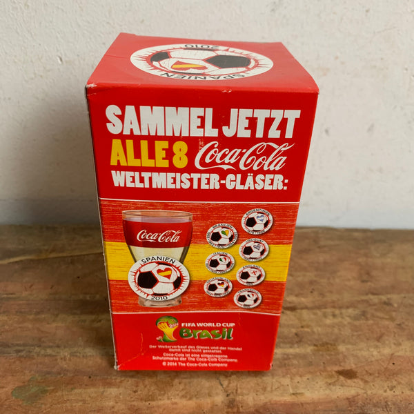 Coca-Cola Weltmeister Glas Nr. 8 Spanien