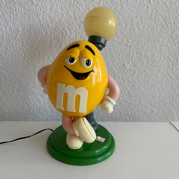 M & M Lampe gelb