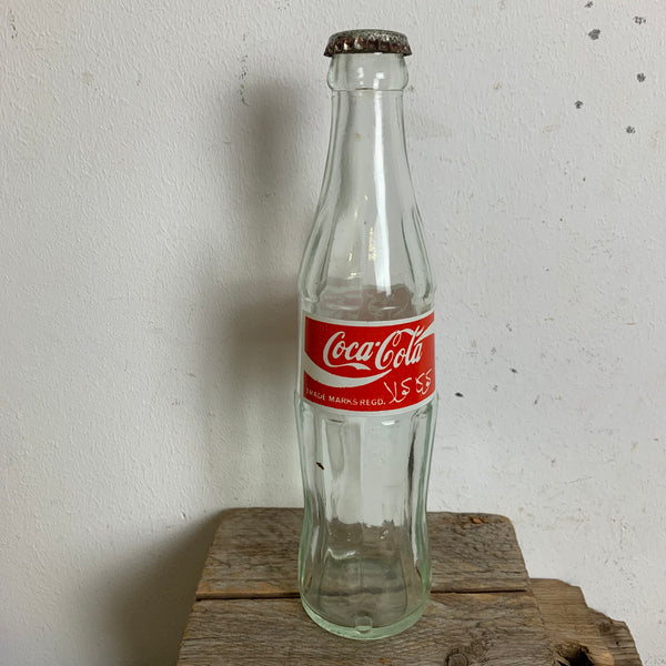 Vintage Coca Cola Glasflasche arabische Schrift