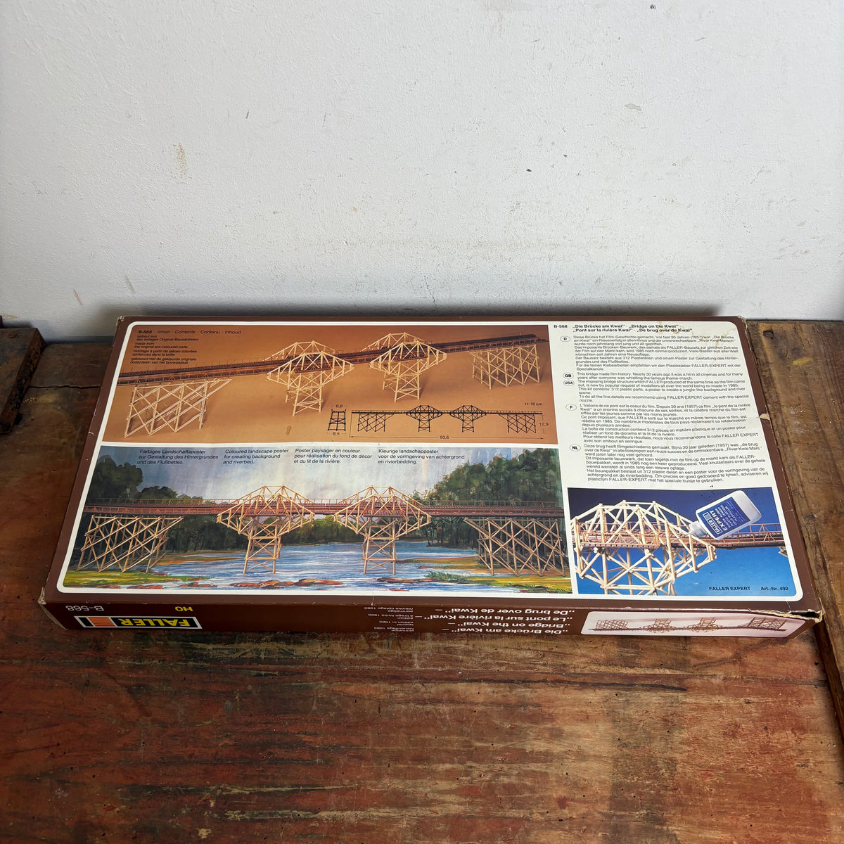 FALLER Die Brücke am Kwai HOゲージ 2EA4E56F-845F-440A-9B79-