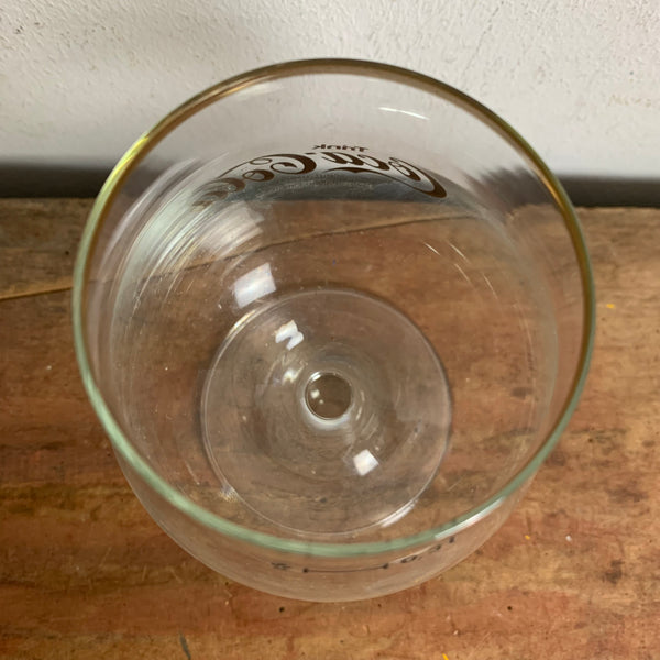 Vintage Coca Cola Glas Schwenker