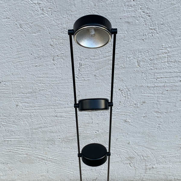Vintage Stehlampe mit drei Halogen Strahlern von Sölken Leuchten