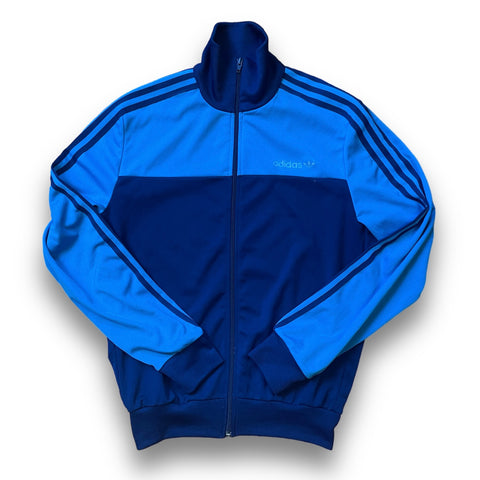 Vintage Adidas Trainings Jacke in Blau