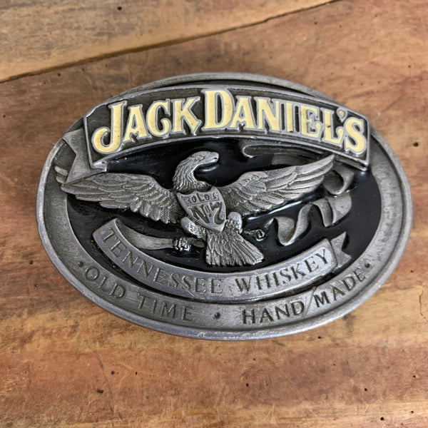 Vintage Gürtelschnalle von Jack Daniels Tenessee Whiskey