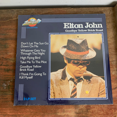 Doppel LP Elton John Goodbye Yellow Brick Road Time Wind Collection noch eingeschweißt
