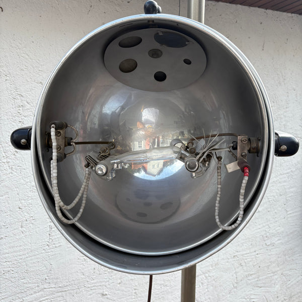 Antike industrielle Höhensonne Quarzlampe von Electricitätsgesellschaft Sanitas Berlin