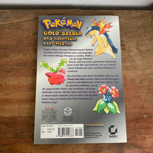 Lösungsbuch Pokemon Gold & Silber Das Abenteuer geht weiter