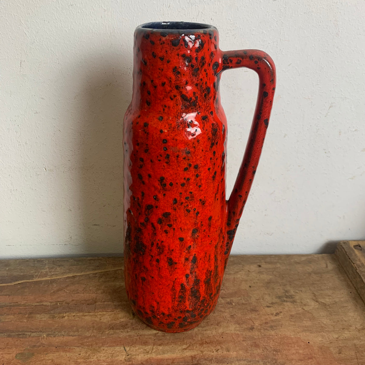 Vintage Fat Lava Keramik Vase von Scheurich 275-28 – Trödelfuchs