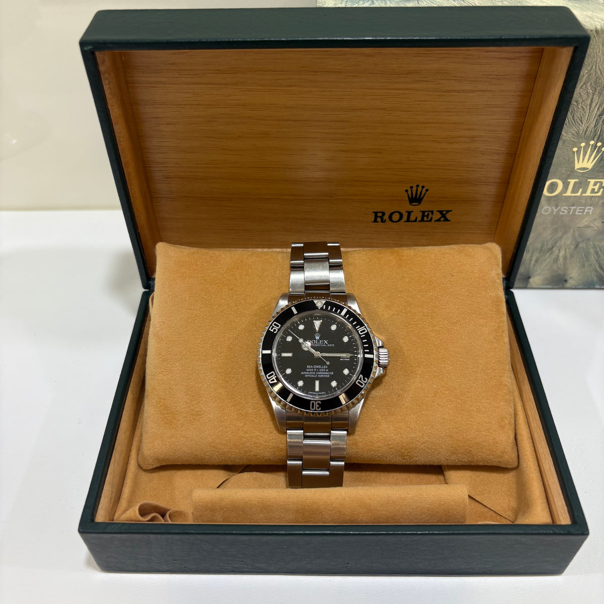 Rolex Sea Dweller 4000 16600 Pietro Lombardi erste Rolex