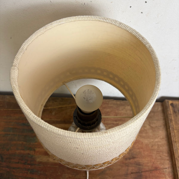 Vintage Fat Lava Keramik Lampe von Hustadt Leuchten
