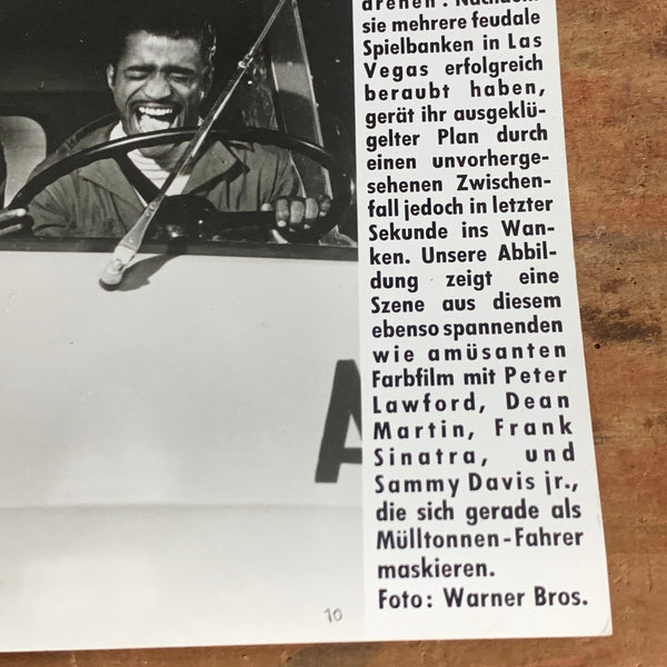 Kino Aushangfoto FRANKIE UND SEINE SPIESSGESELLEN