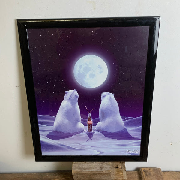 Poster Bild Coca Cola Eisbären