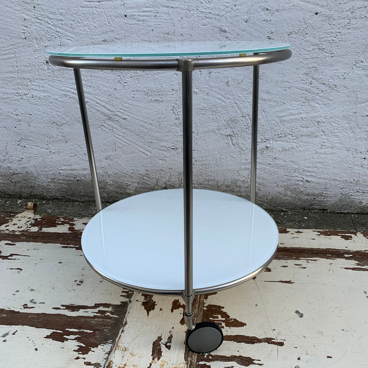 Vintage Beistelltisch Strind auf Rollen von Ikea – Trödelfuchs Vintage Shop