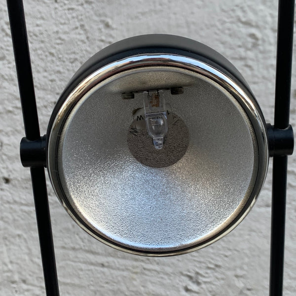 Vintage Stehlampe mit drei Halogen Strahlern von Sölken Leuchten