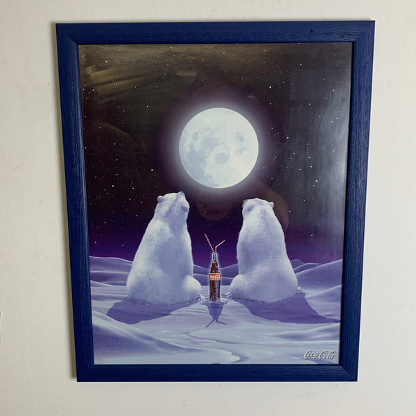 Poster Bild Coca Cola Eisbären