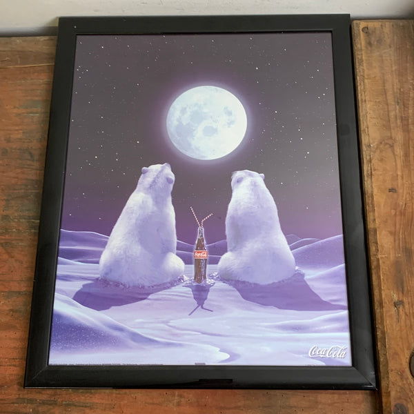 Poster Bild Coca Cola Eisbären