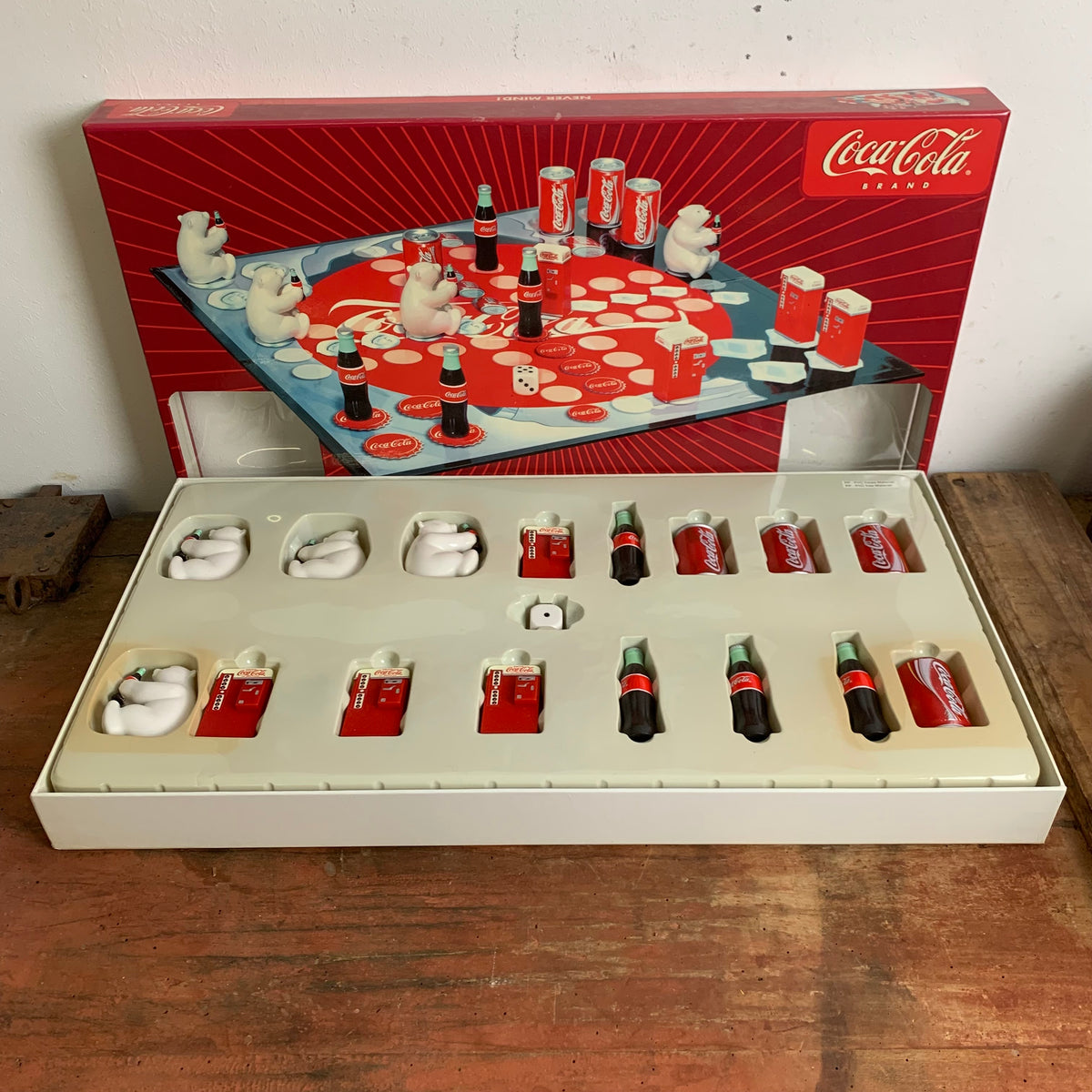 Coca Cola Mensch ärger Dich Nicht Brettspiel Mensch ärgere Dich nicht Coca Cola – Trödelfuchs Vintage Shop