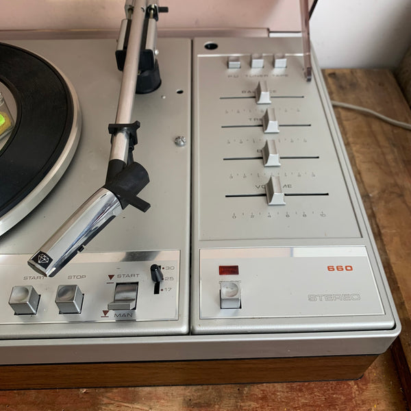 Vintage Schallplattenspieler GF660 von Philips