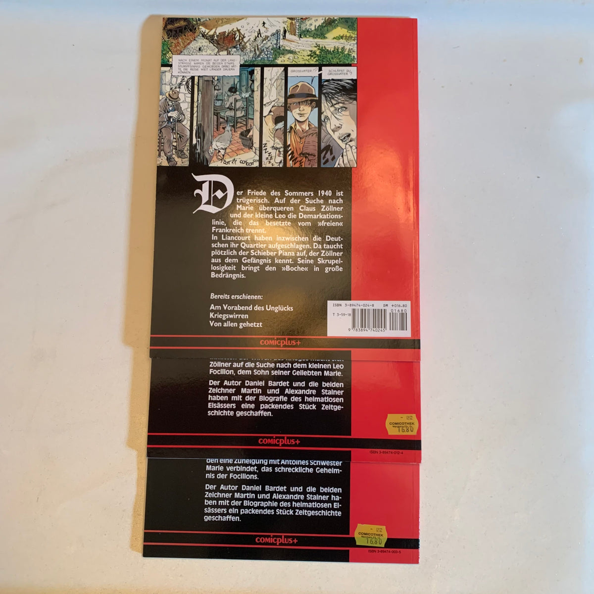 Comic Der „Boche“ Band 1 bis 3 Trödelfuchs Vintage Shop