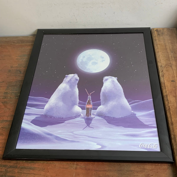 Poster Bild Coca Cola Eisbären