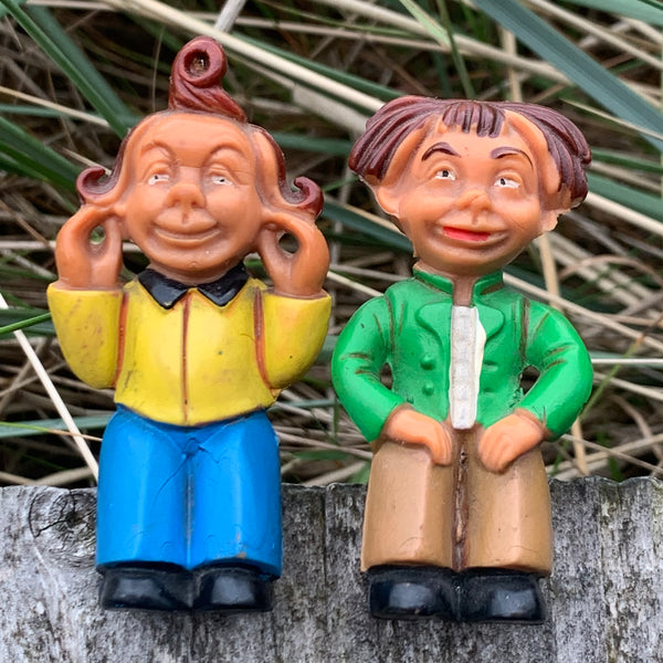 Vintage DDR Figuren Max und Moritz