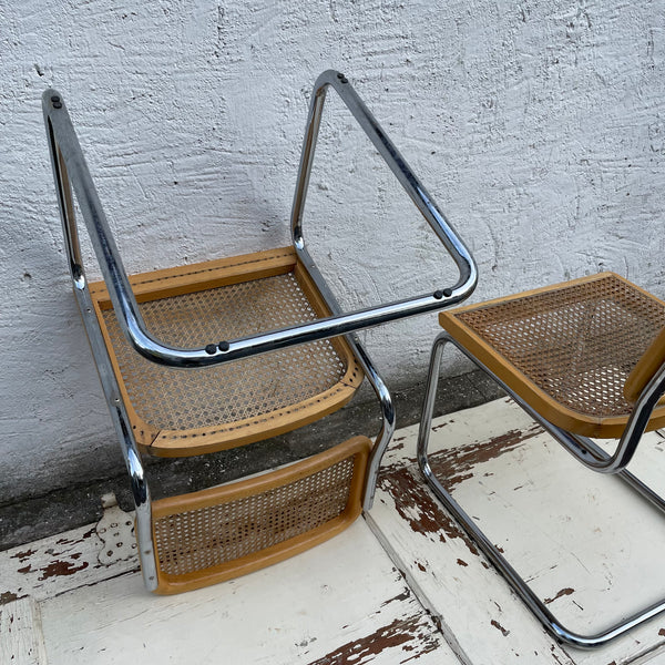 2 Stühle S32 von Marcel Breuer für Thonet