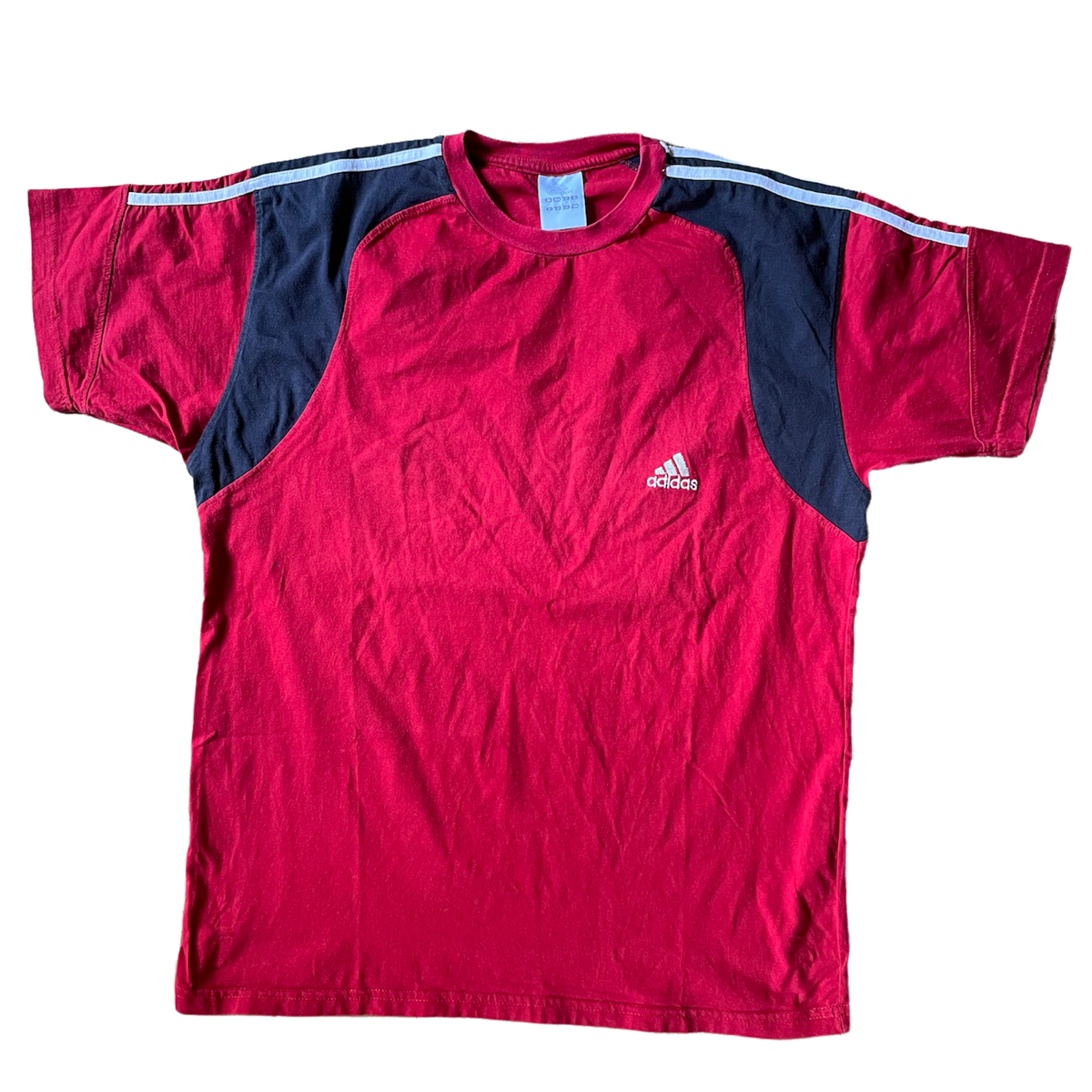 Adidas Vintage T Shirt in rot Trodelfuchs Vintage Shop