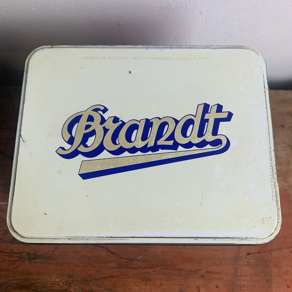 Blechdose Sammler Edition Brandt Markenzwieback