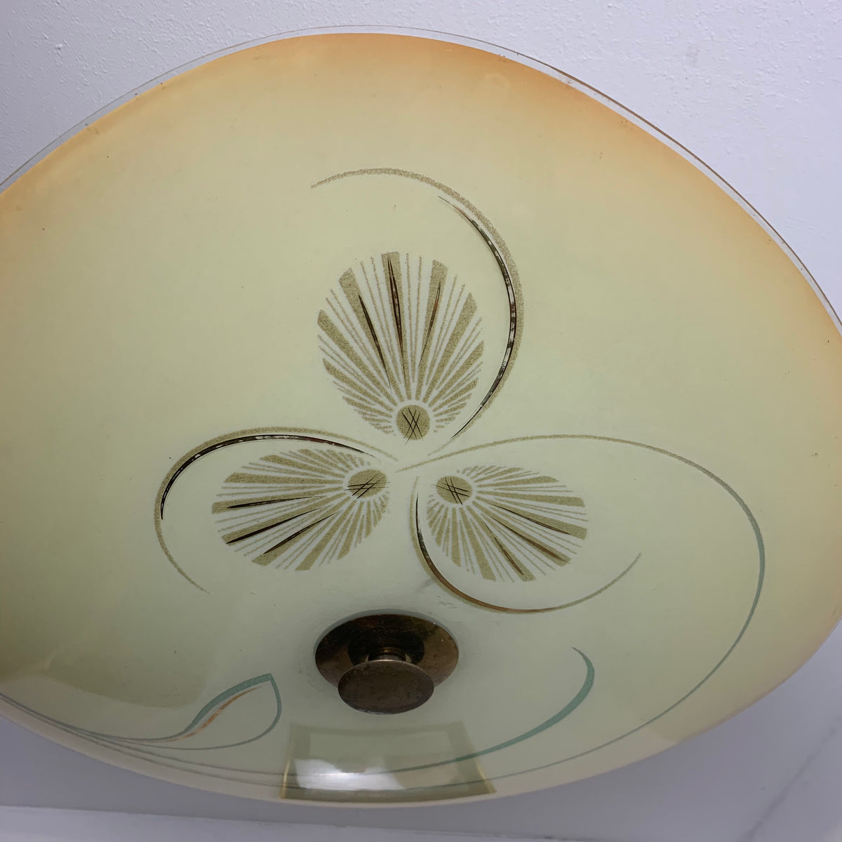 Tellerlampe 50er Jahre