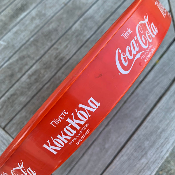 Vintage Coca Cola Tablett unterschiedliche Sprachen
