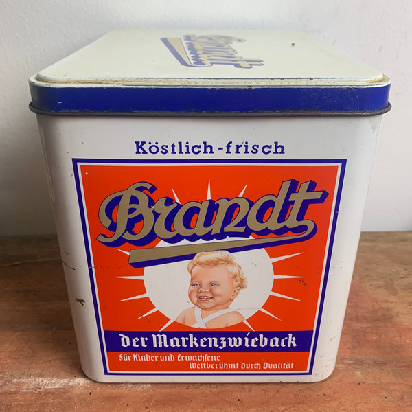 Blechdose Sammler Edition Brandt Markenzwieback