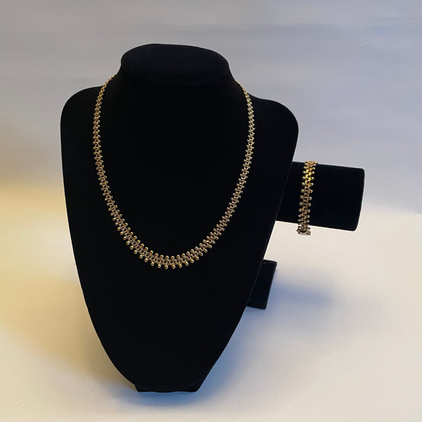 Kette und Armband von Friedrich Binder 585er Gold 14 Karat