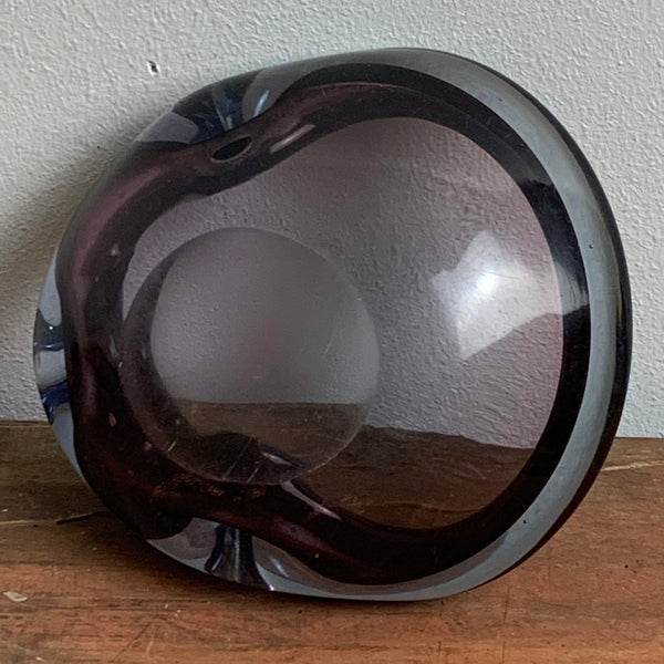 Zweifarbiger Murano Aschenbecher