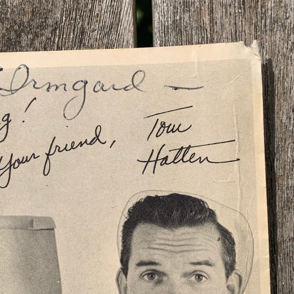 Autogramm Tom Hatten signiert Popeye