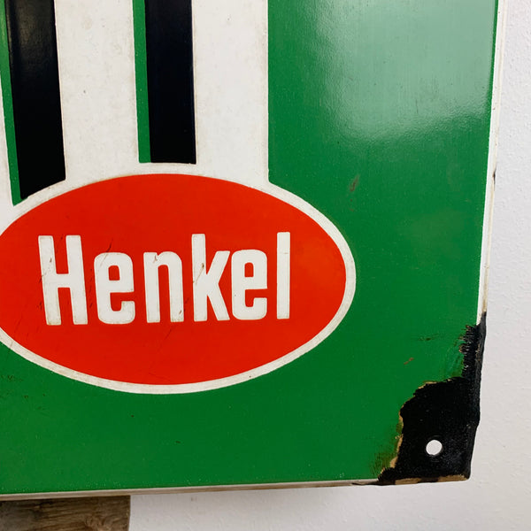 Vintage Emaillie Schild von Persil