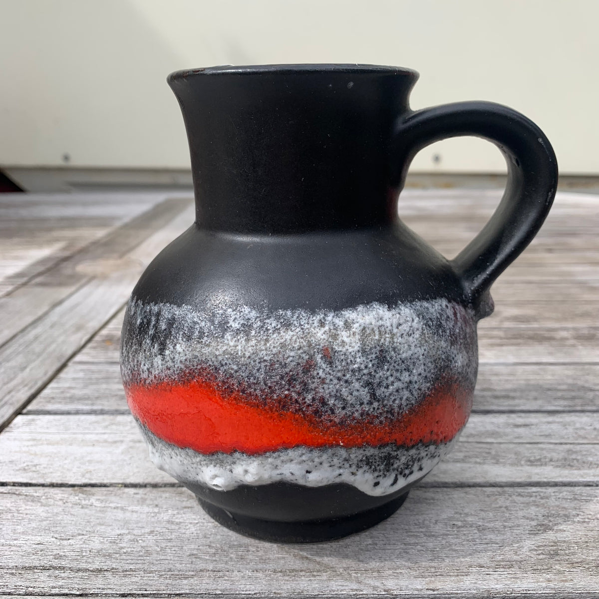 Bay Fat Lava Keramik Vase 8314 – Trödelfuchs Vintage Shop