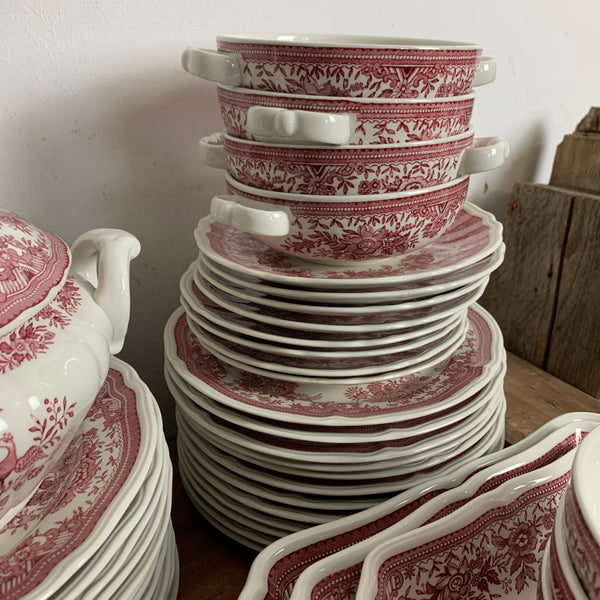 Service Fasan rot von Villeroy und Boch