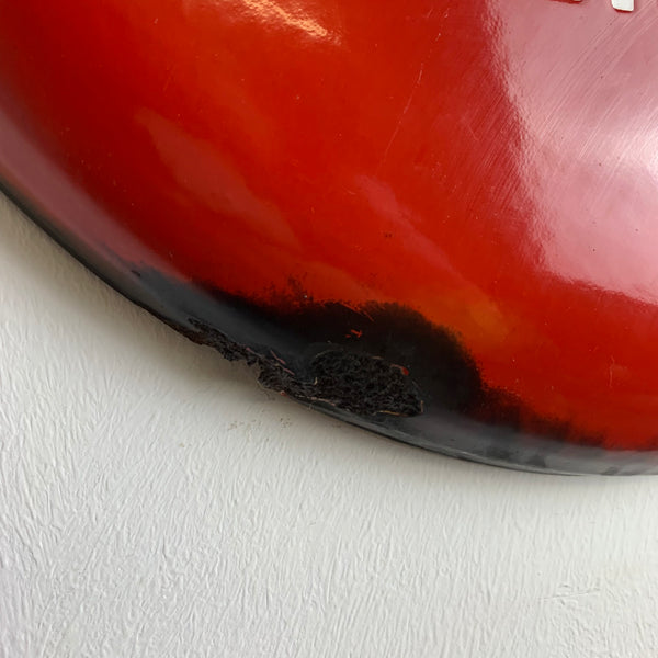 Vintage Emaille Schild von Coca Cola
