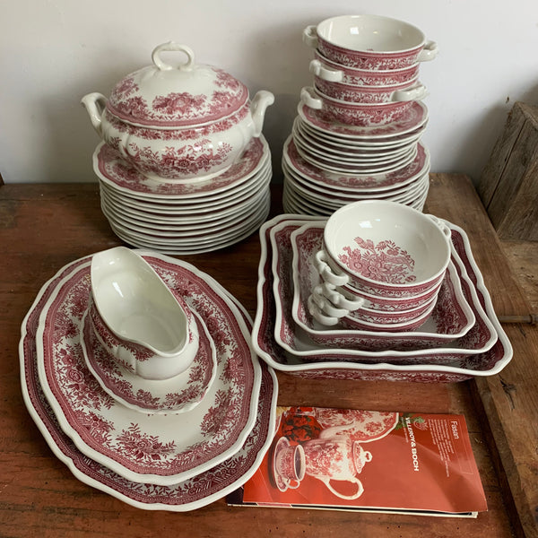 Service Fasan rot von Villeroy und Boch