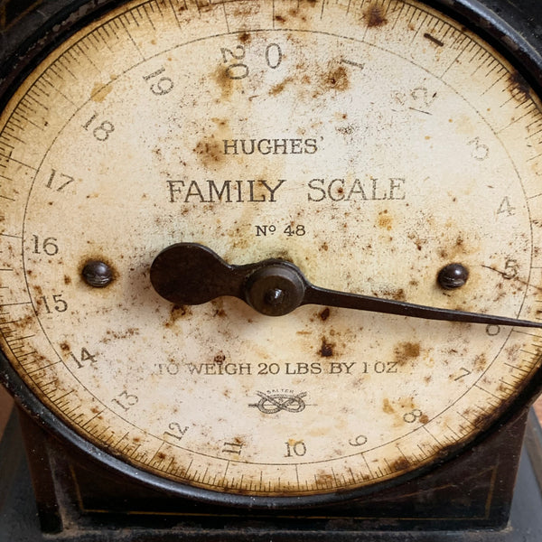 Antike englische Küchenwaage von Salter