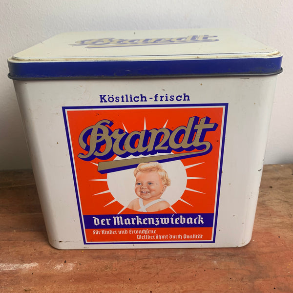 Blechdose Sammler Edition Brandt Markenzwieback