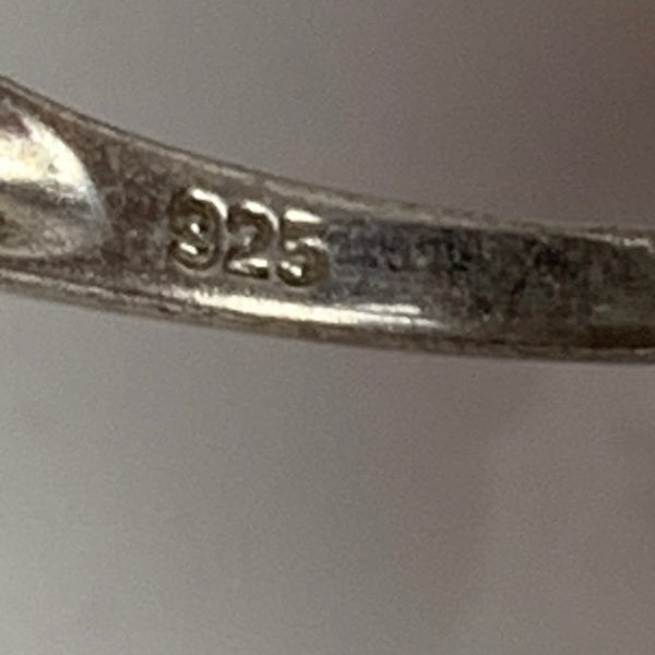 Sterling Silber Ring mit Mondlicht - Topas