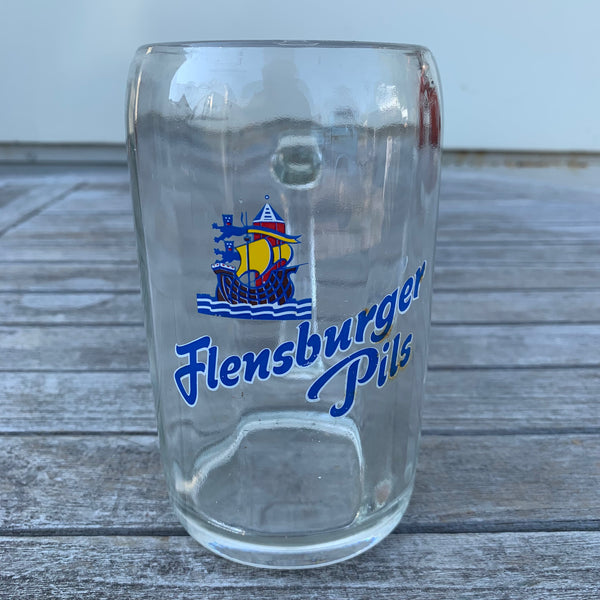Altes Bierglas Flensburger Pils
