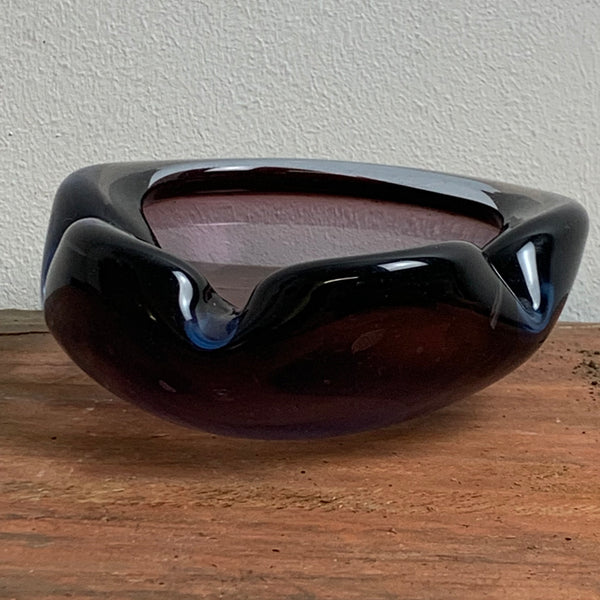 Zweifarbiger Murano Aschenbecher
