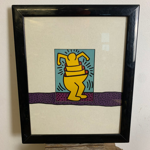 Kunstdruck von Keith Haring