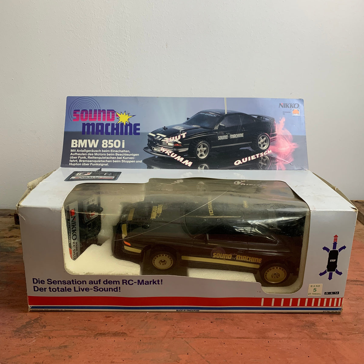 BMW 850i Sound Machine von Nikko – Trödelfuchs Vintage Shop