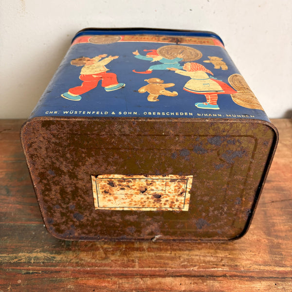 Vintage Blechdose Mundenia Bonbons Knusper Münze