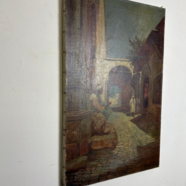 Ölgemälde arabisches Viertel Orient