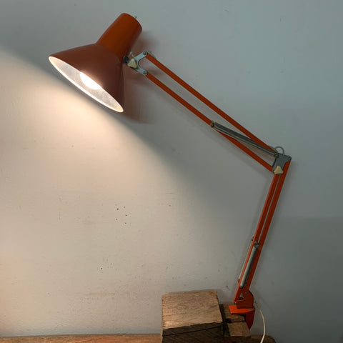 Vintage goldene Schwanenhals Lampe – Trödelfuchs Vintage Shop