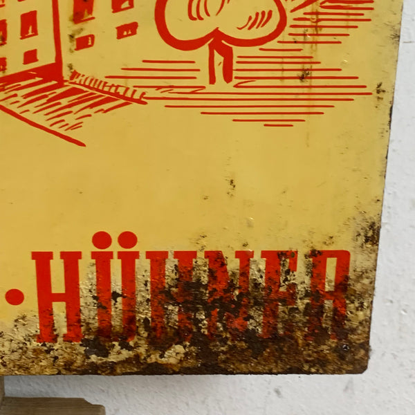 Vintage Blechschild Ringelheimer Kraftfutter